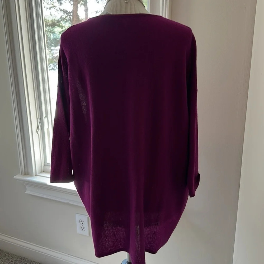 SOLD ON EBAY Keri ska Drop Shoulder Sweater, Size S/M. EUC - Picture 7 of 9